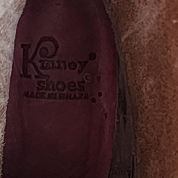 Vtg KINNEY SHOES Western Boho Pull on Boots Size 10B - Picture 12 of 17